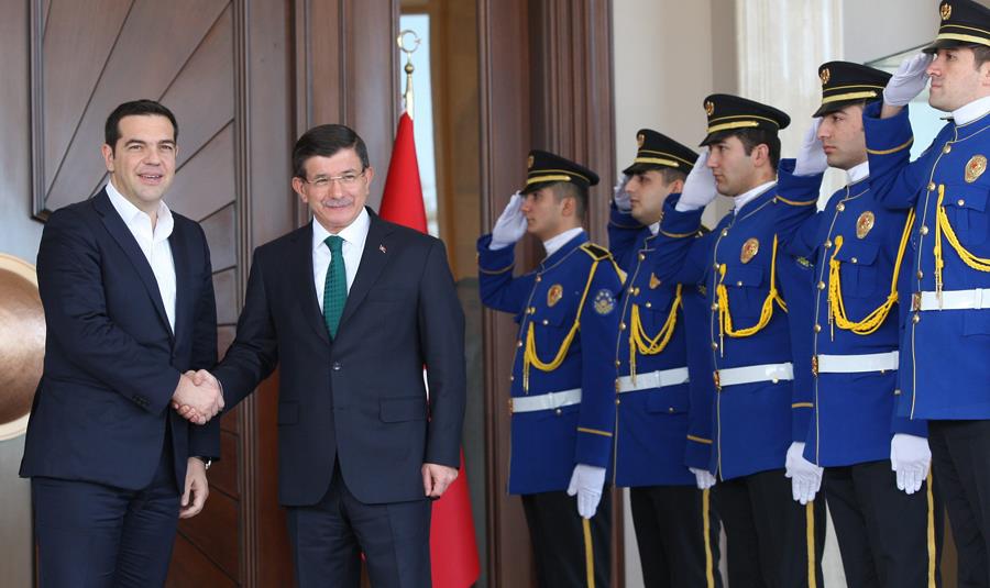 Greek Prime Minister Alexis Tsipras visits Turkey