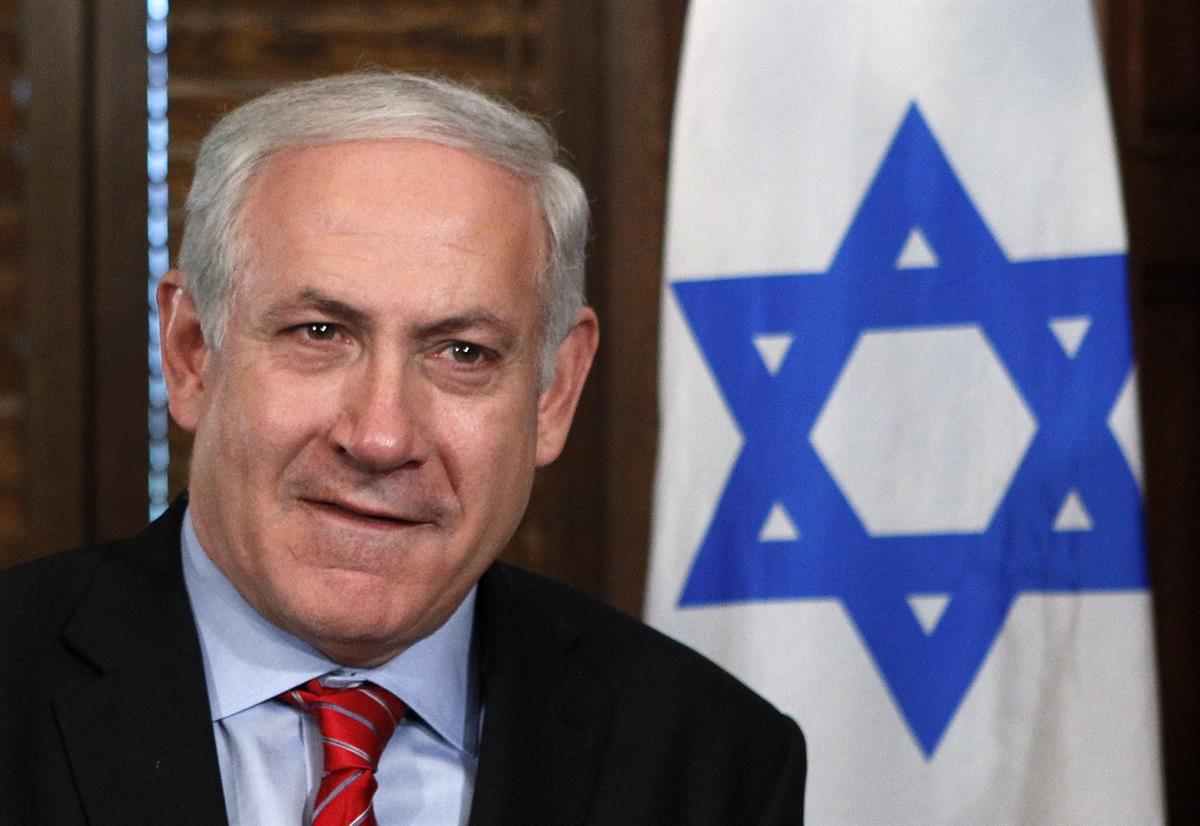 Israel's Prime Minister Netanyahu takes part in a meeting with Canada's Prime Minister Harper on Parliament Hill in Ottawa