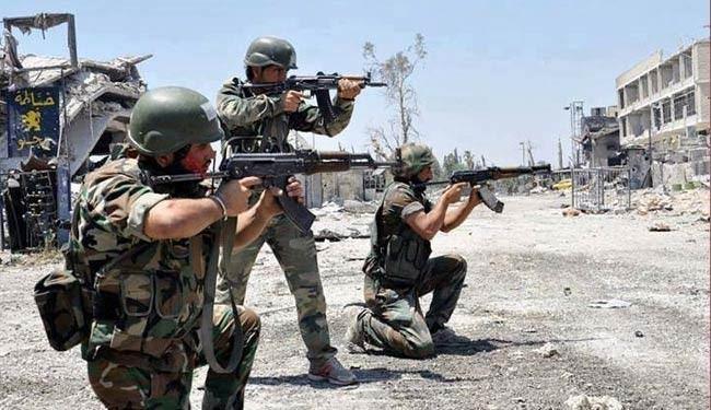 Over 500 militants lay down arms, surrender Syrian army