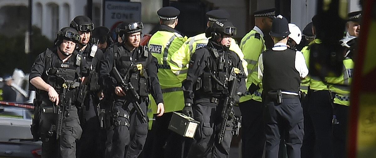 Britain Subway Incident