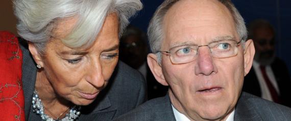 Christine Lagarde, Wolfgang Schauble