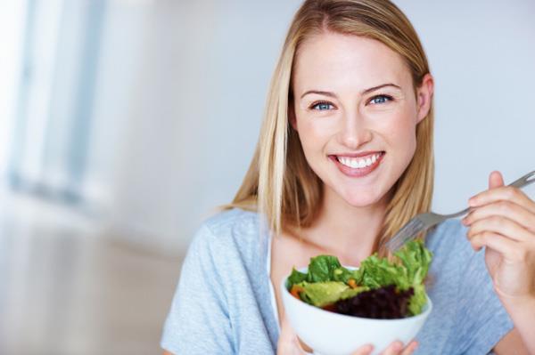 Bowl of healthy salad