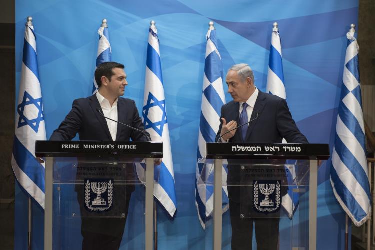 Αλέξης Τσίπρας και Β. Νετανιάχου