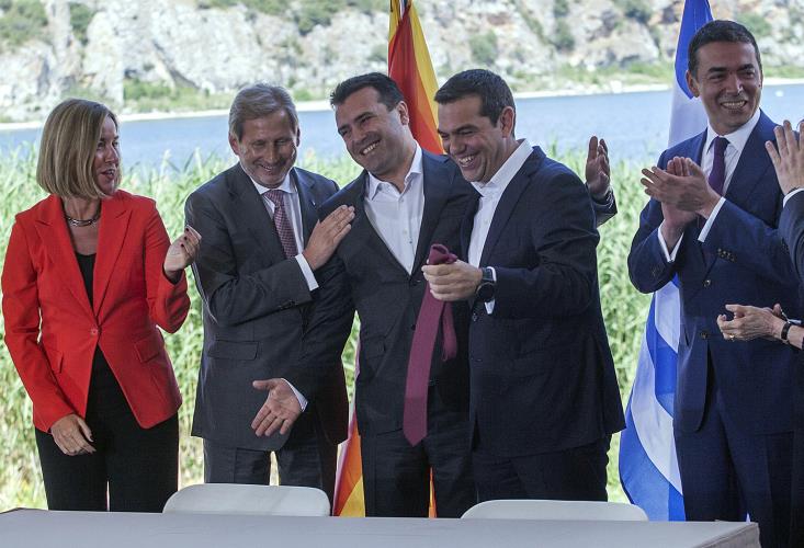 ΠΡΕΣΠΕΣ – ΤΕΛΕΤΗ ΥΠΟΓΡΑΦΗΣ ΣΥΜΦΩΝΙΑΣ ΓΙΑ ΤΗΝ ΟΝΟΜΑΣΙΑ ΤΗΣ ΠΓΔΜ